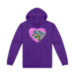 purple love hood