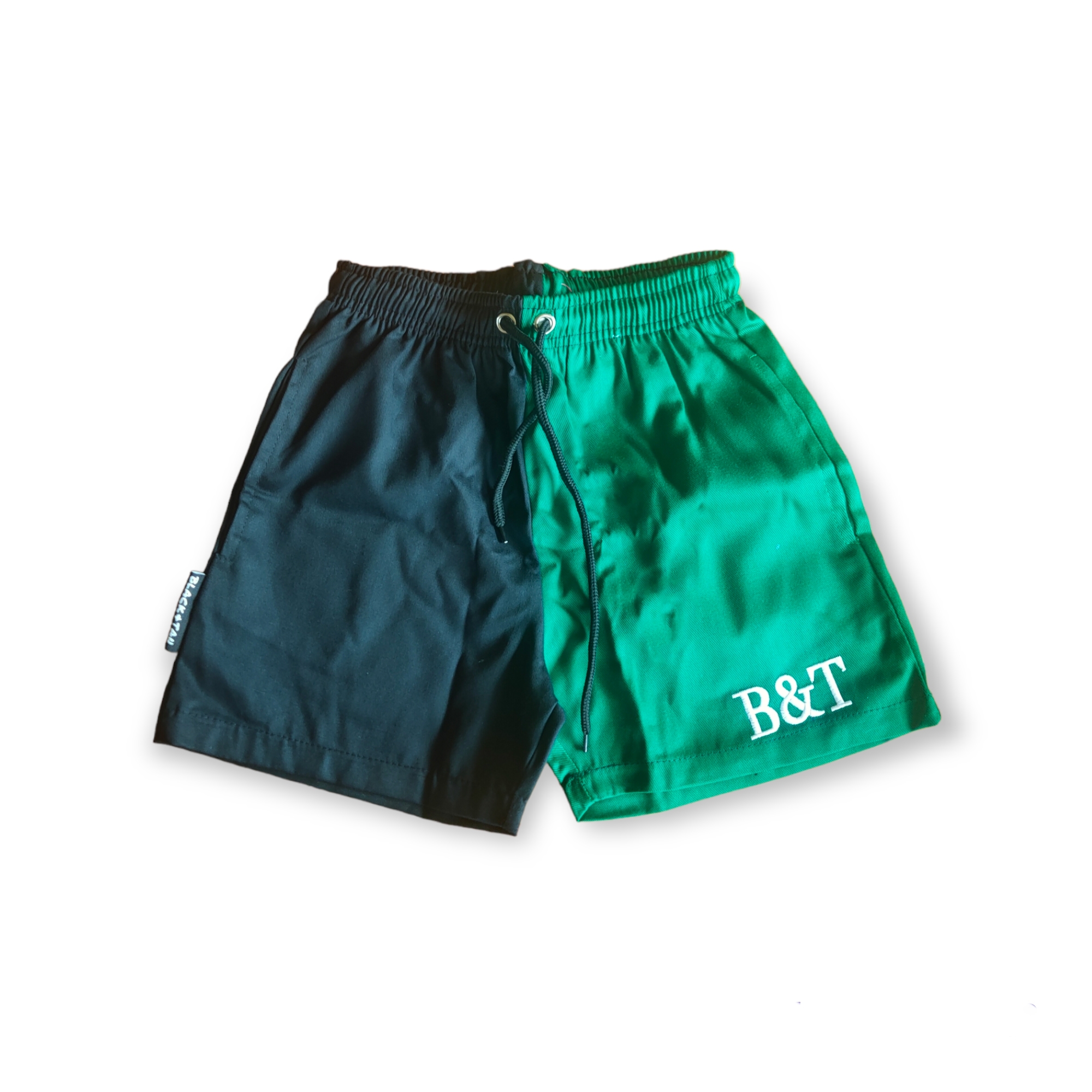 kids green shorts