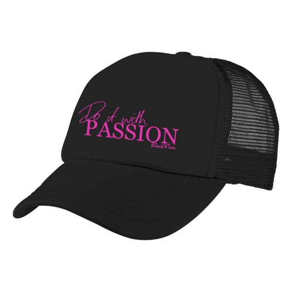 pink passion trucker cap
