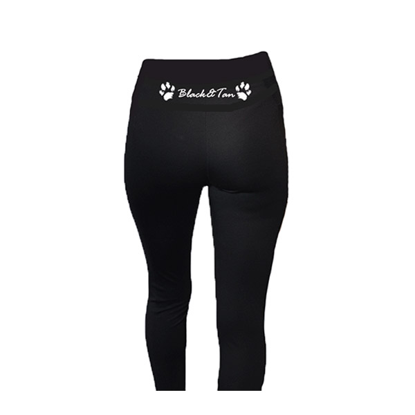 Black and tan deals leggings