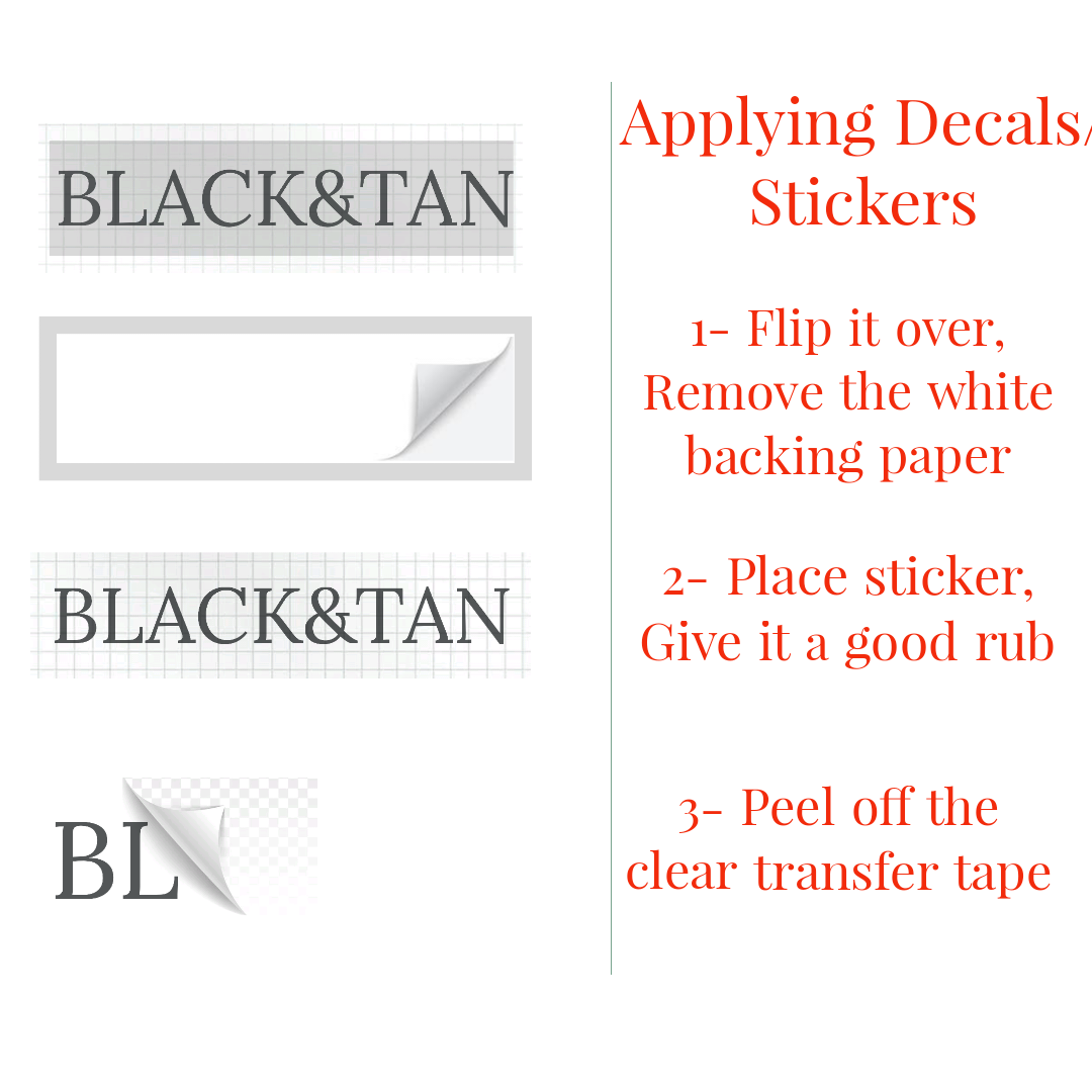 decal instructions