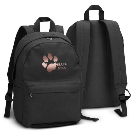 Canvas Backpacks Black and Tan